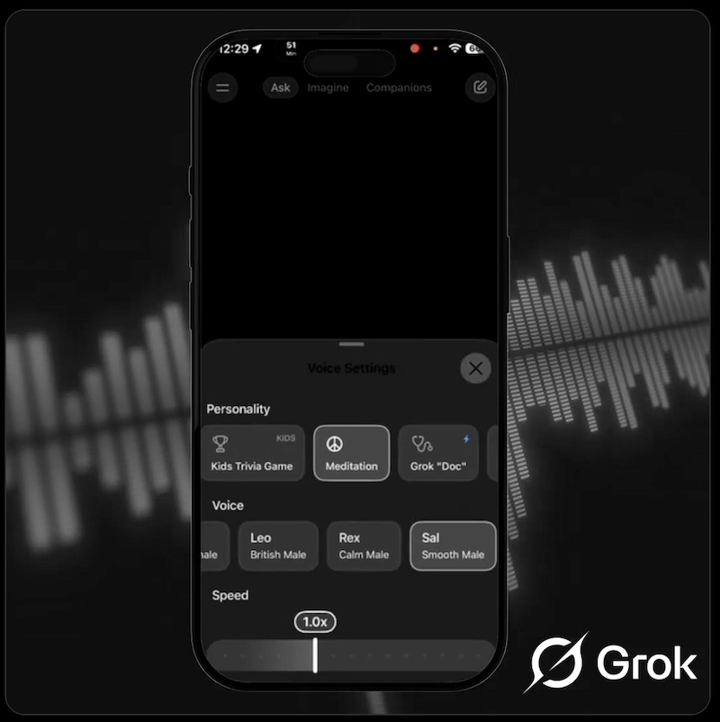 Grok Voice Mode: AI asistent koji razgovara sa vama