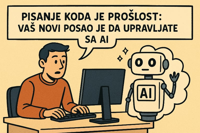 Pisanje koda je prošlost
