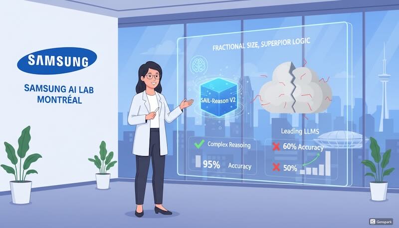 Mali Samsungov model nadmašuje gigantske LLM-ove u rasuđivanju