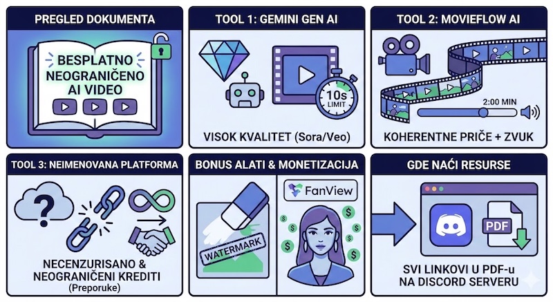 Besplatni i necenzurisani AI video generatori (video)