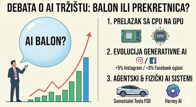 AI balon? Evo šta kaže CEO kompanije Nvidia