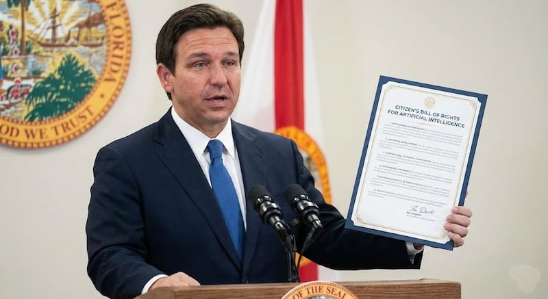 Ron DeSantis predlaže 'Povelju o pravima građana' za veštačku inteligenciju