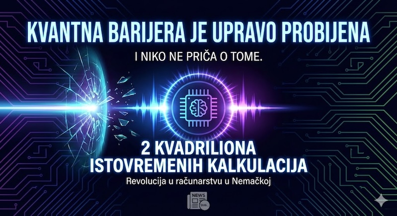 Kvantna barijera je upravo probijena i niko ne priča o tome
