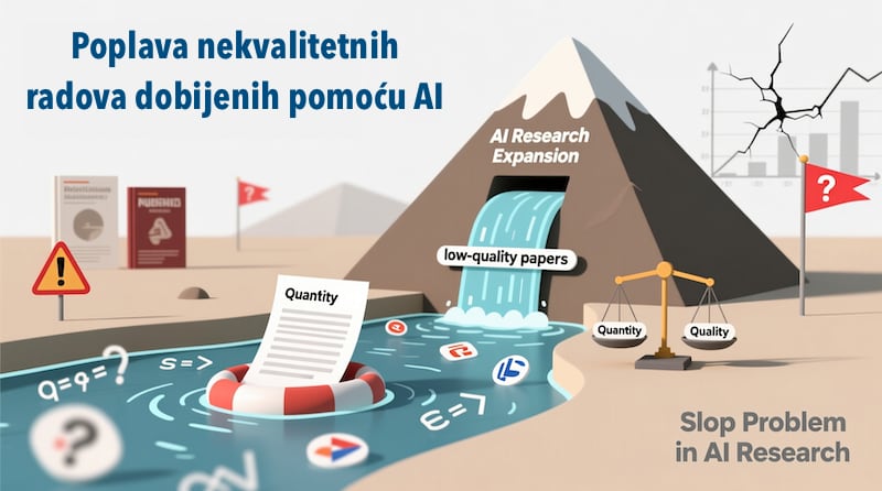 Poplava nekvalitetnih istraživanja u svetu veštačke inteligencije