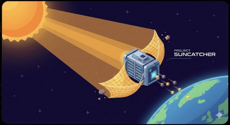 Google gradi AI centre u svemiru