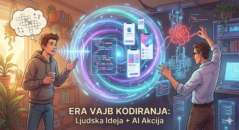 Probao sam vajb kodiranje bez znanja programiranja