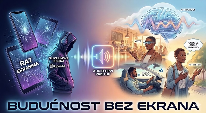 OpenAI se kladi na audio: Da li je ovo kraj ere ekrana?