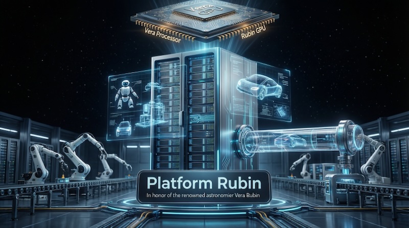 NVIDIA Rubin: Nova snaga za "fizičku" veštačku inteligenciju