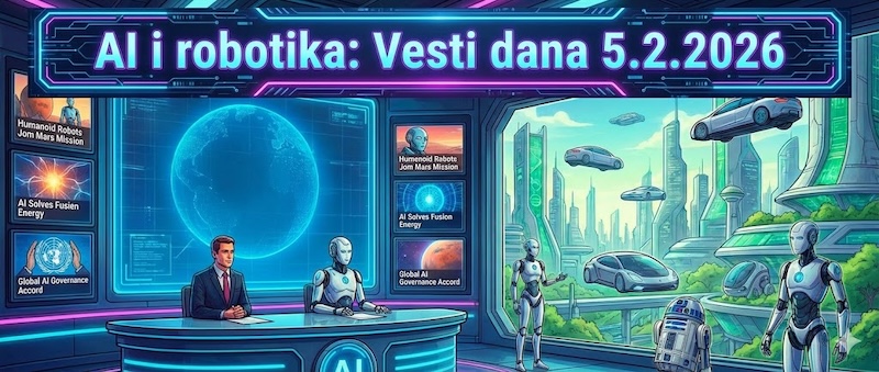 AI i robotika: Vesti dana 5.2.2026