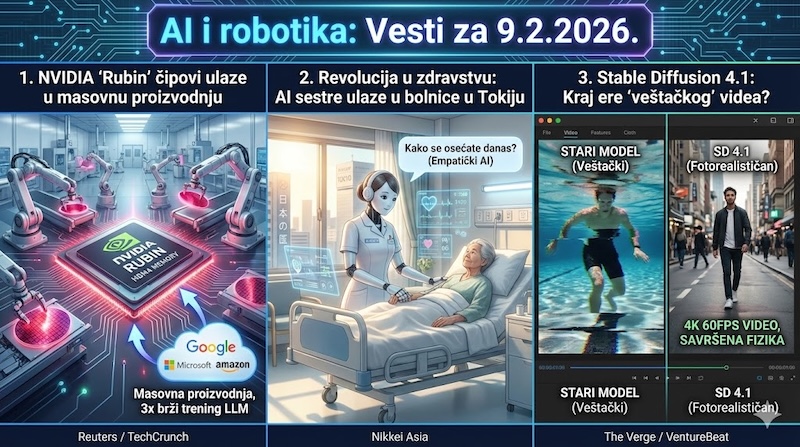 AI i robotika: Vesti za 9.2.2026.