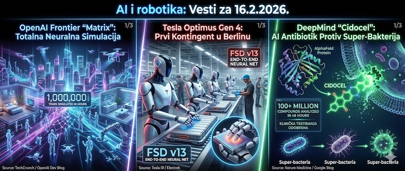 AI i Robotika: Vesti za 15.2.2026.