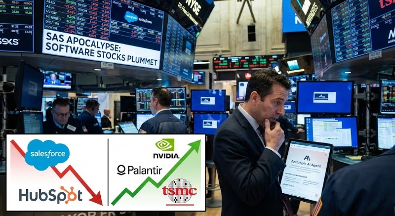 SaaS Apokalipsa:  AI agenti brišu milijarde (i ko će iz ovoga izaći bogat)