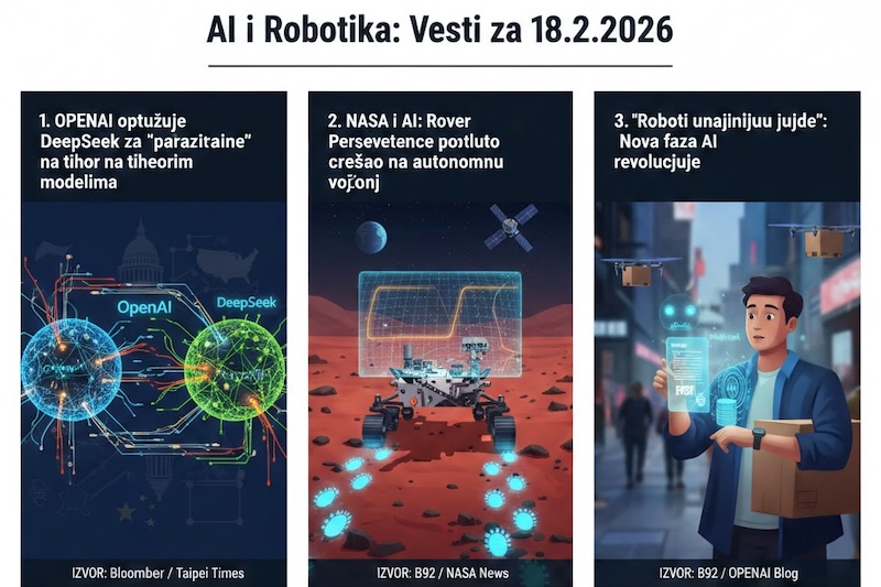 AI i Robotika: Vesti za 18.2.2026.