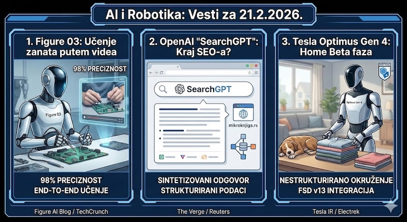 AI i Robotika: Vesti za 21.2.2026.