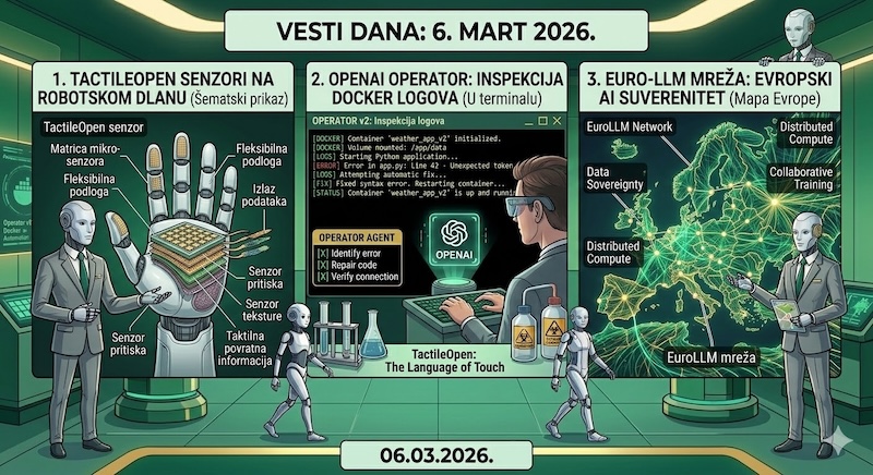 AI i Robotika: Vesti: 6.3.2026.
