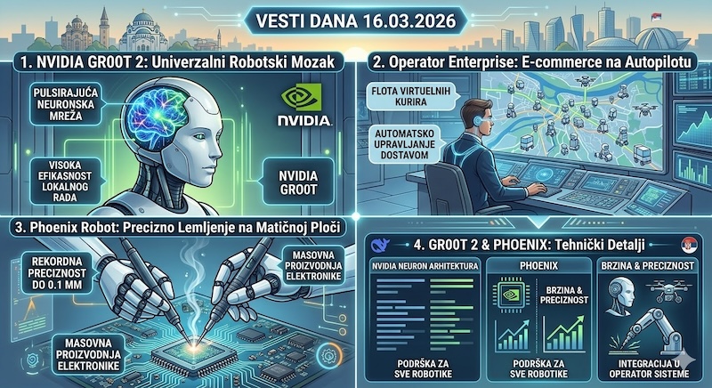 AI i Robotika: Vesti: 16.3.2026.