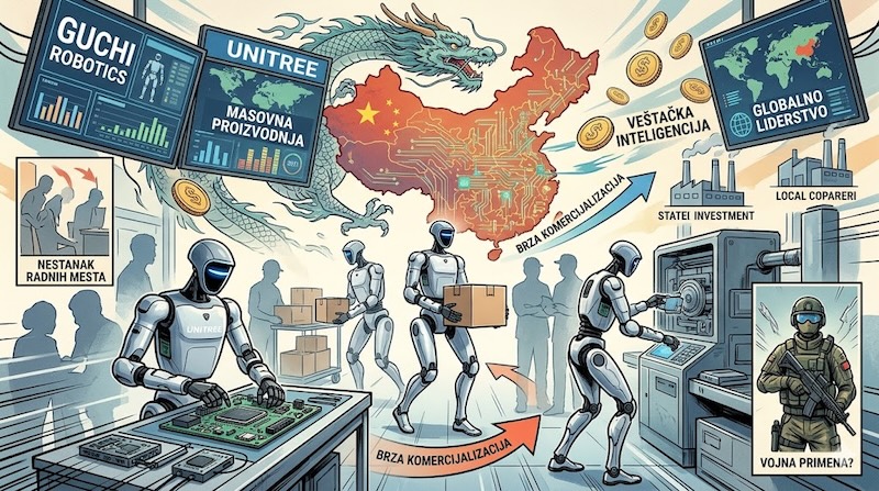 Kineska trka za robotskom radnom snagom