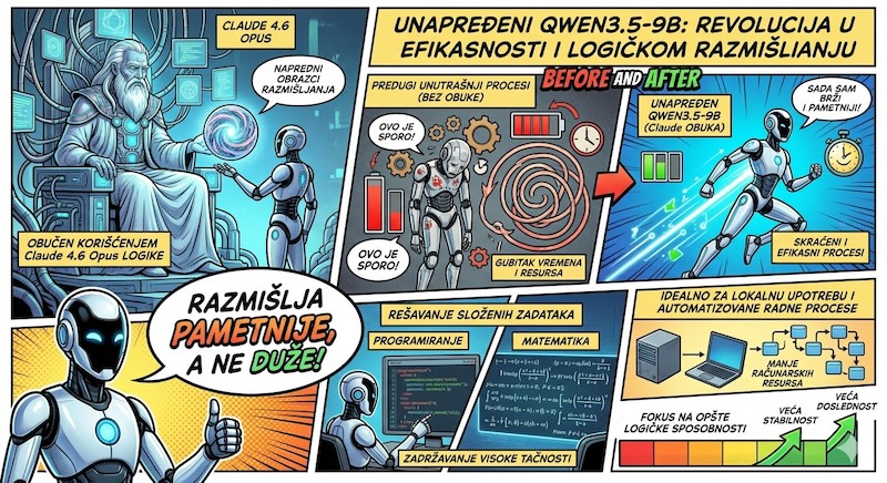 Zašto je Qwen3.5-9B-Claude-4.6-Opus-v2 prekretnica za lokalni AI