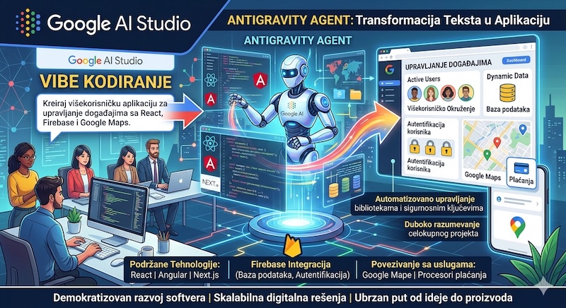 Google AI Studio: Od ideje do aplikacije uz Vibe Coding