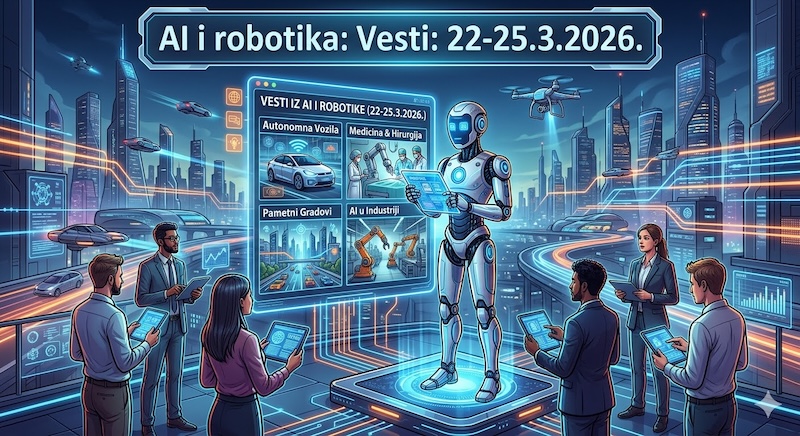 AI i Robotika: Vesti: 22-25.3.2026.