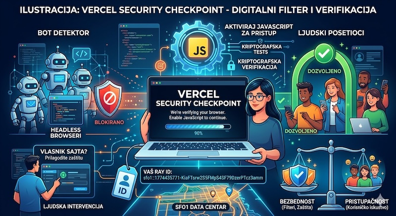 Vercelova bezbednosna provera pretraživača