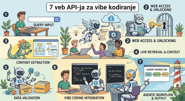 7 besplatnih web API-ja koje svaki developer i “vibe coder” treba da zna