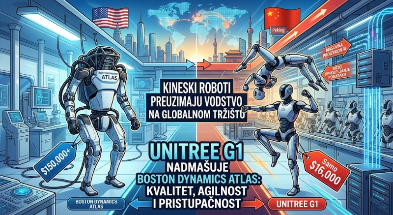 Kina preuzima tron: Kako su roboti od 16.000 dolara nadmašili američku elitu