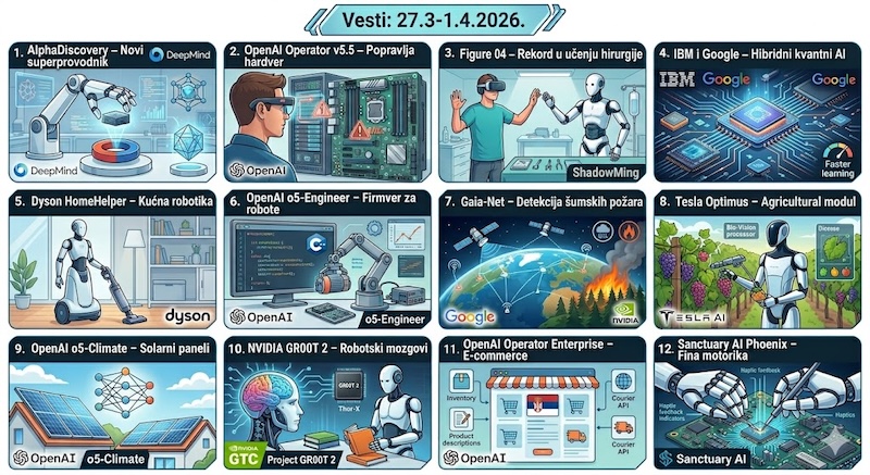 AI i Robotika: Vesti 27.3 - 1.4.2026.