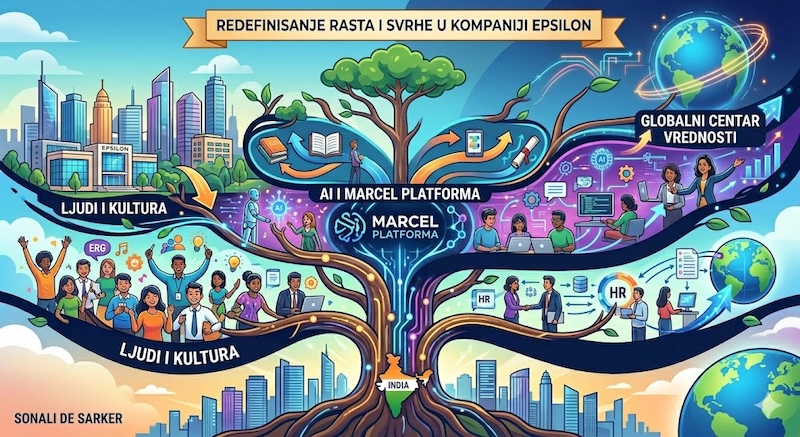 Rast i svrha u kompaniji Epsilon: Gde se ukrštaju karijere, kultura i inovacije