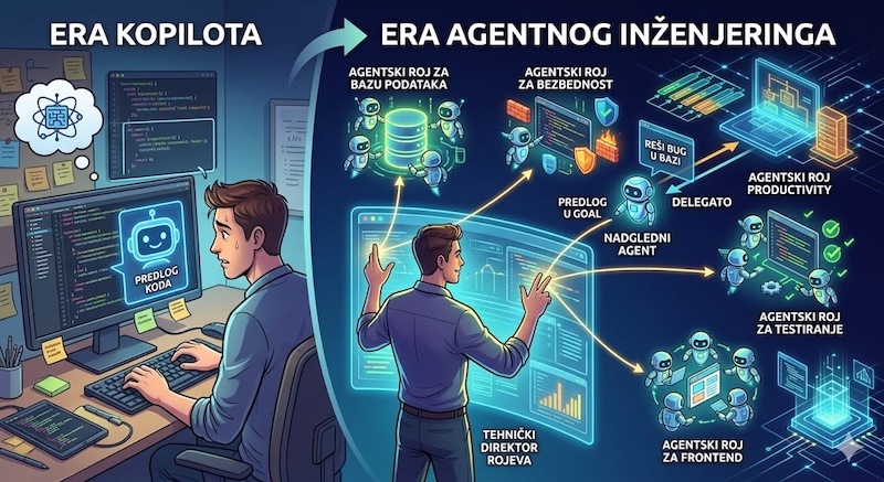 Rojevi AI agenata redefinišu softverski inženjering