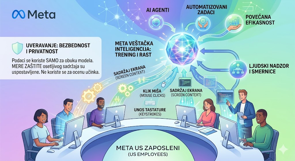 Meta svim zaposlenima u Americi instalirala softver za praćenje na njihovim računarima