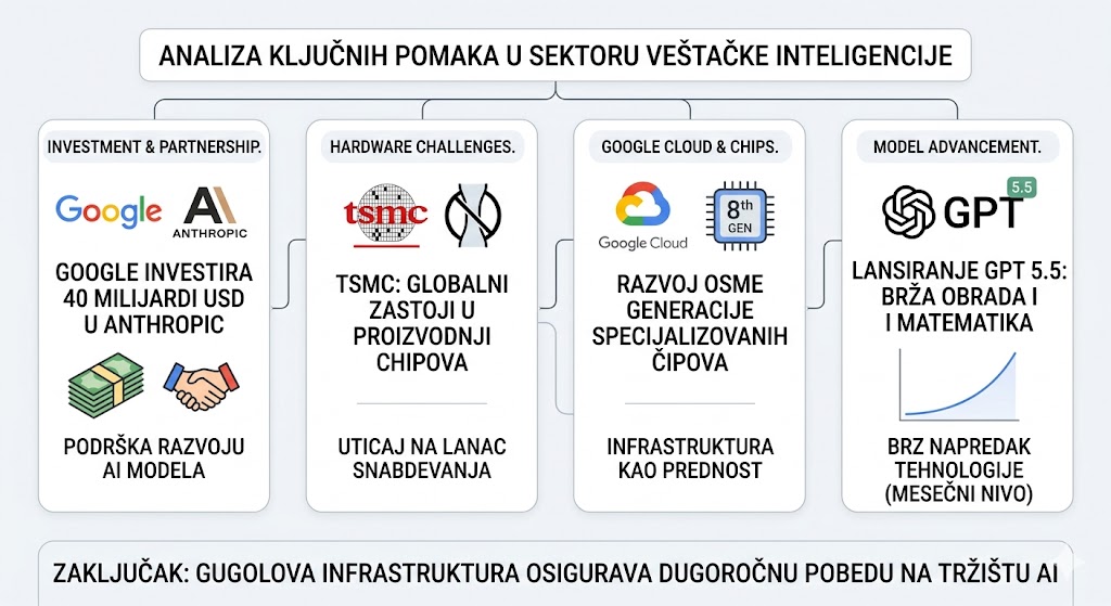Guglova investicija od 40 milijardi i tiha dominacija hardvera