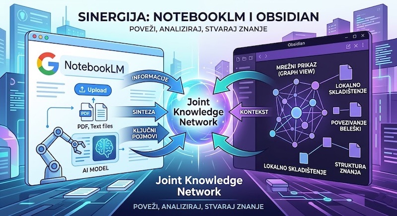 NotebookLM i Obsidian: Supermoć za istraživanje i razmišljanje