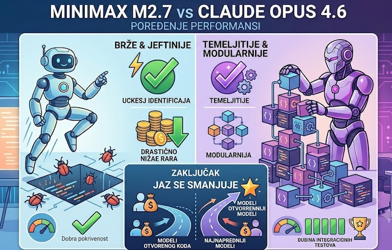 MiniMax M2.7 protiv Claude Opus 4.6